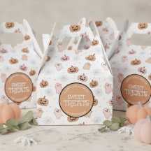 Citrouilles fantômes de Halloween pastel motif ID1