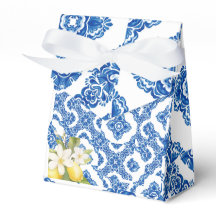 Citrus Citrus Ballotin en carrelage bleu