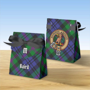 Ballotins Clan Baird Crest sur Tartan