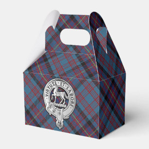 Ballotins Clan Cochrane Crest & Azure Tartan