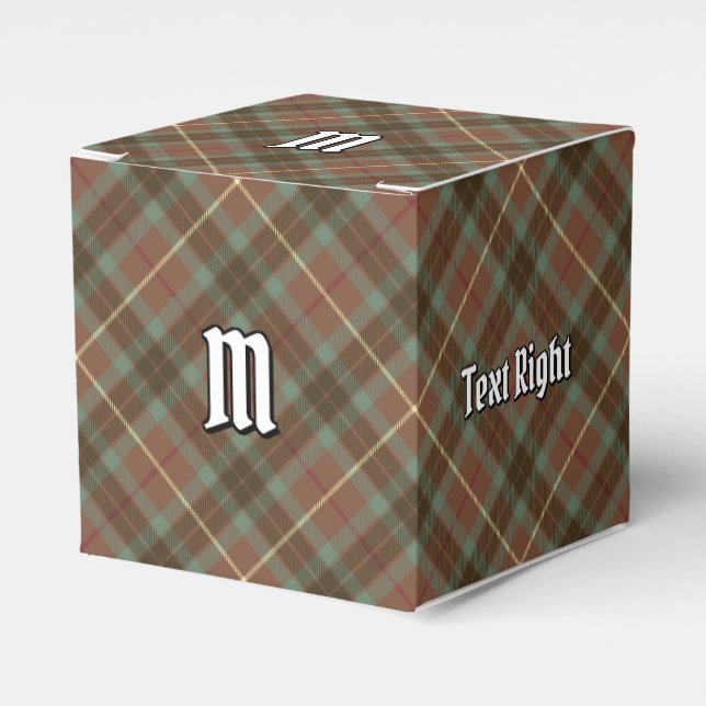 Ballotins Clan Fraser Chasse Patiné Tartan Ballotin (Verso)