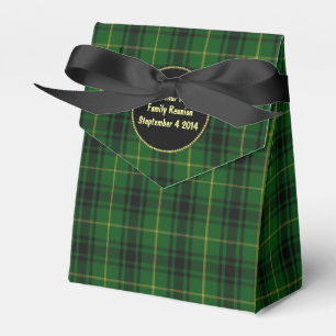 Ballotins Clan MacArthur Tartan Plaid Favor boîte cadeau