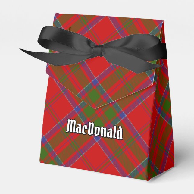 Ballotins Clan MacDonald de Keppoch Tartan Ballotin (Verso)
