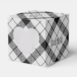 Ballotins Clan MacFarlane Tartan noir et blanc