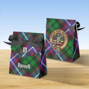 Ballotins Clan Russell Crête sur Tartan