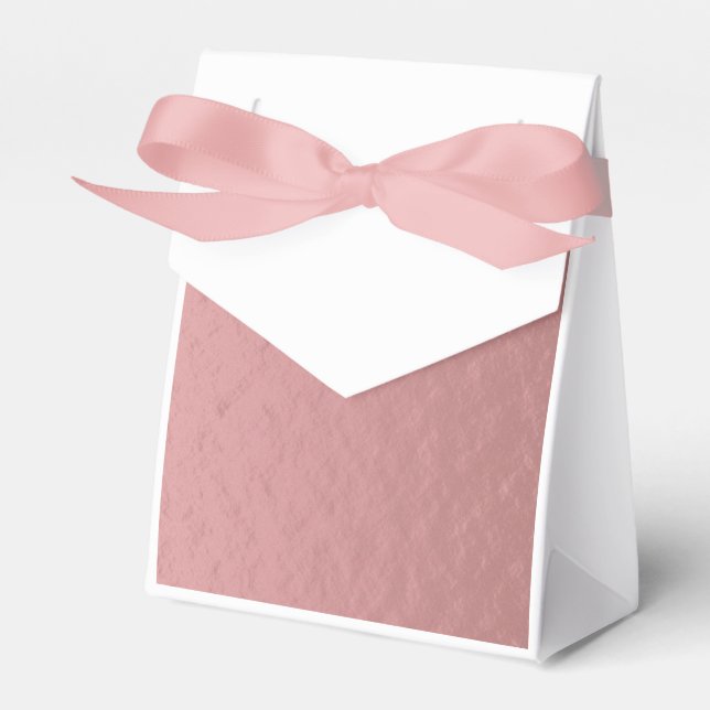 Ballotins Classic Rose Gold Minimalist Design Holidays (Verso)