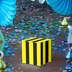 Ballotins Classique rayé jaune vif et noir Classique