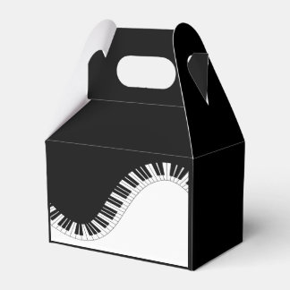 Ballotins Clavier de piano design de musique noir et blanc