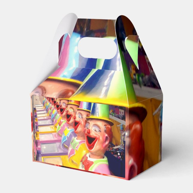 Ballotins Clown de joyeux visages, (Verso)