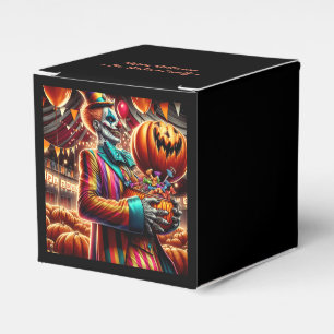Ballotins Clown effrayant avec Jack O' Lantern Halloween