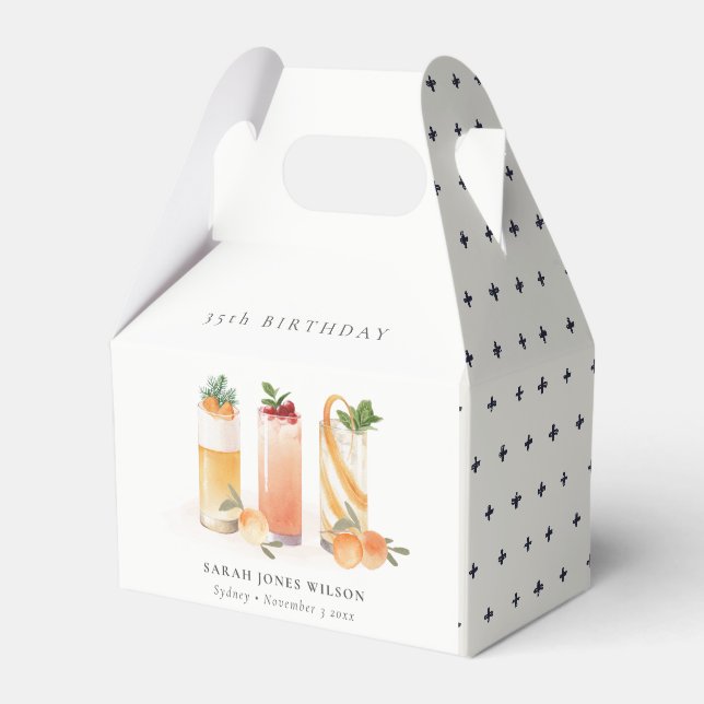 Ballotins Cocktail de fruits mignon orange N'importe quel âg (Verso)