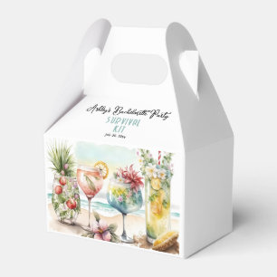 Ballotins Cocktails tropicaux Kit de survie Bachelorette Par