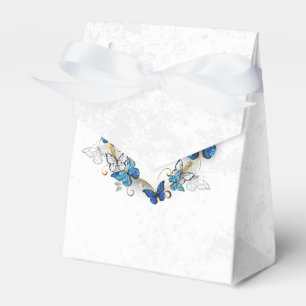 Ballotins Coeur bijoux avec papillons Morpho