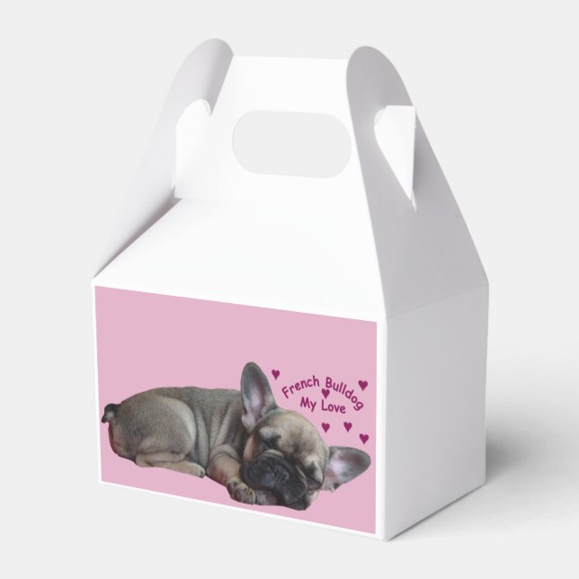 Ballotins Cœur de Bouledogue français (Arrière)