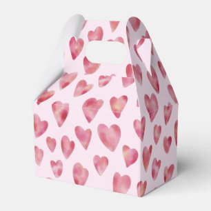 Ballotins Coeur de couleur rose motif