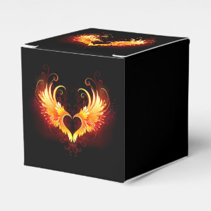 Ballotins Coeur de feu ange avec ailes