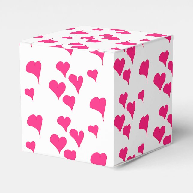 Ballotins Coeurs Valentines boîte cadeau de jour (Verso)