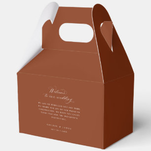 Ballotins Coffret Cadeau Voyage Hôtel Week-end de Mariage