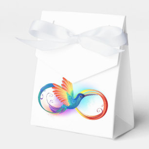 Ballotins Colibri arc-en-ciel avec symbole Infinity