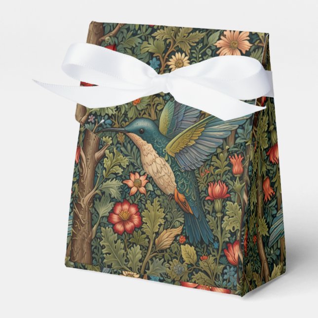 Ballotins Colibri Art nouveau boho chic rétro (Verso)