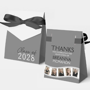 Ballotins Collage de photos gris et blanc Filmstrip