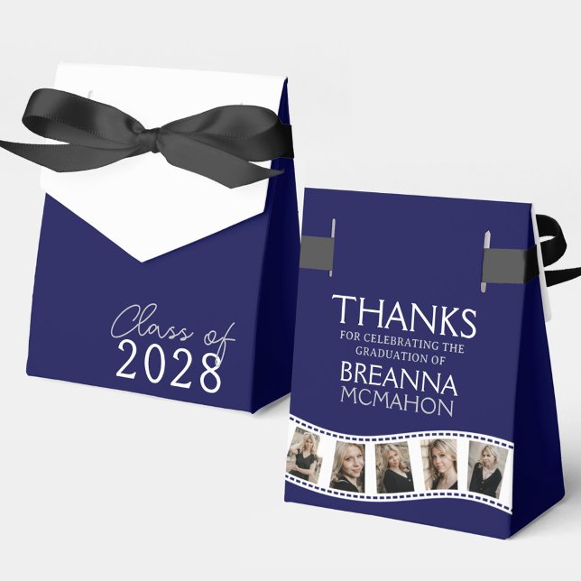 Ballotins Collage photo bleu et blanc de la Marine (Créateur téléchargé)