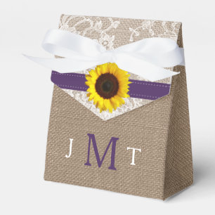 Ballotins Collection de Mariages de tournesol rustique - vio