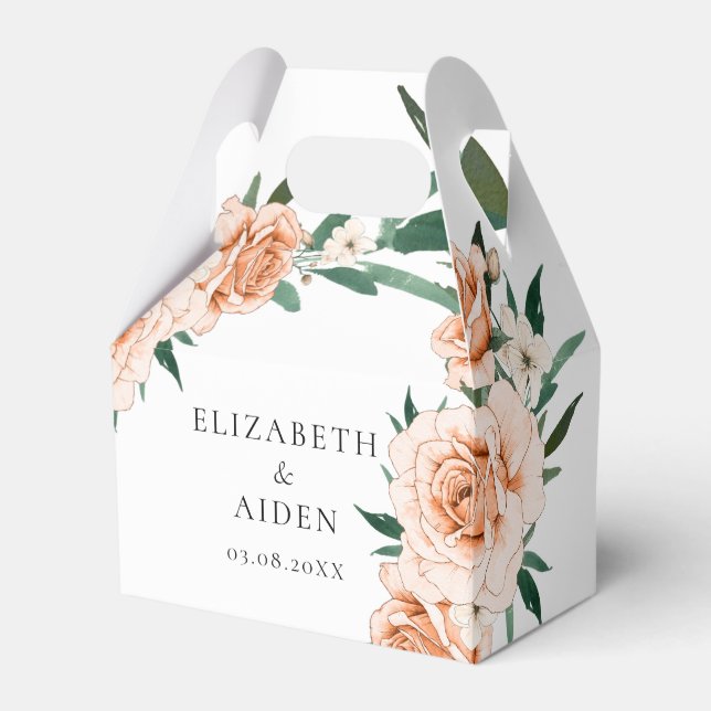 Ballotins Collection de Mariages floraux blancs (Verso)