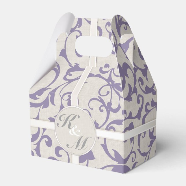 Ballotins Collection de Mariages SmartElegance Lavender (Verso)