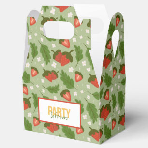 Ballotins Collection de Motifs de paniers de fruits - Fraise