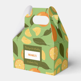 Ballotins Collection de Motifs de paniers de fruits - Orange
