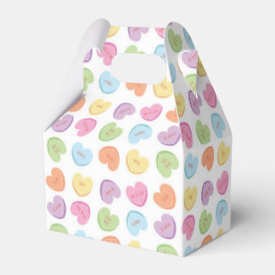 Ballotins Colorée Valentine Candy Hearts Set de table Holida