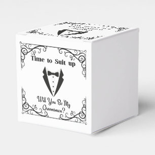 Ballotins combinaison groomsman proposition design moderne m
