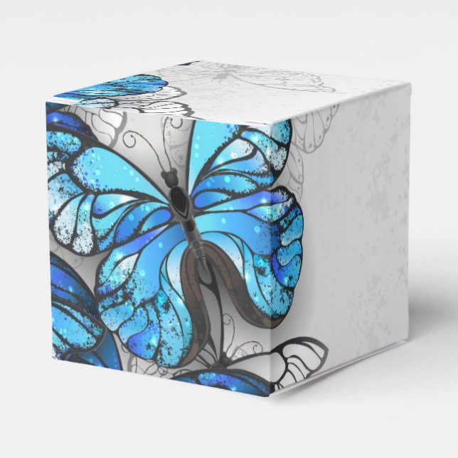 Ballotins Composition des White and Blue Butterflies (Verso)