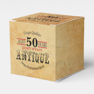 Ballotins Conception de 50e anniversaire antique