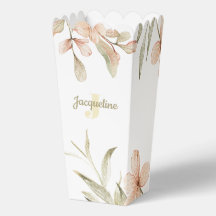 Conception de fleurs bébé ciel rose pastel monogra