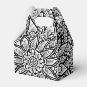 Ballotins Conception de mandala au stylo dessiné à la main