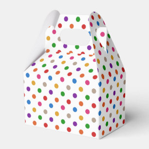 Ballotins Conception de points colorés arc-en-ciel de couleu