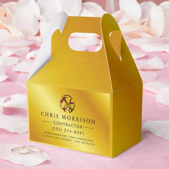 Ballotins Construction Business Marketing Logo (Mariage)