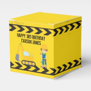 Ballotins Construction Véhicule Cool Garçons fête d'anniv
