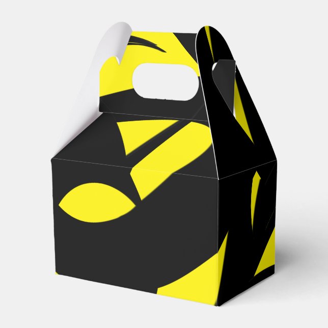 Ballotins Contemporain Jaune / Noir (Verso)