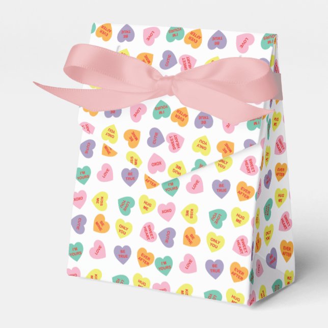 Ballotins Conversation Candy Hearts Ballotin (Verso)