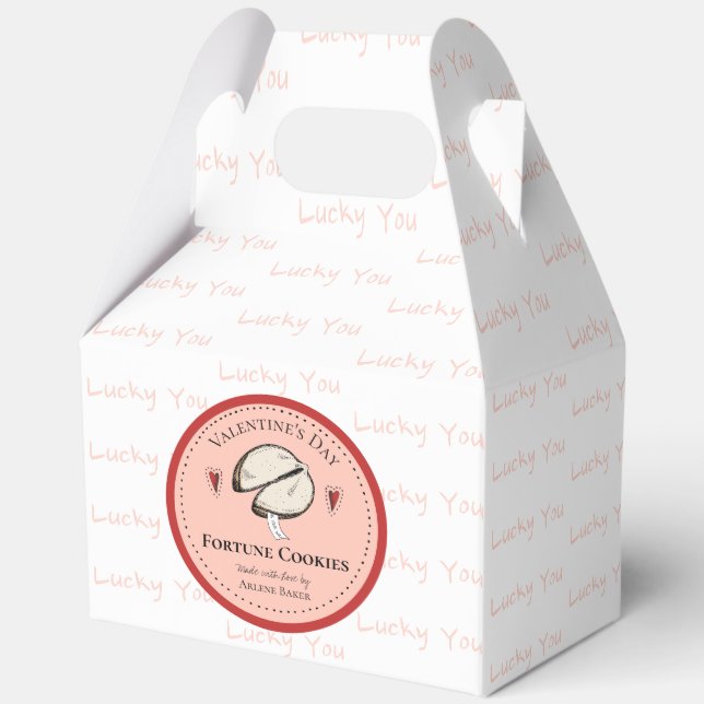 Ballotins Cookie Fortune maison Saint-Valentin do-it-yoursel (Verso)