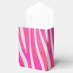 Ballotins Copie de rose indien de zèbre et blanche