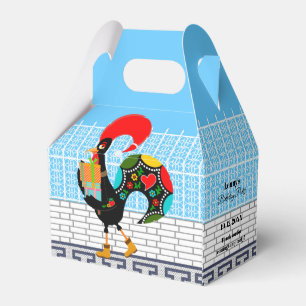 Ballotins Coq portugais avec cadeaux d'anniversaire