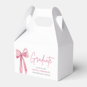 Ballotins Coquette de la botte rose moderne Graduate Graduat