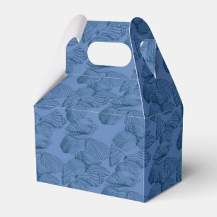 Ballotins Coquillages en bleu