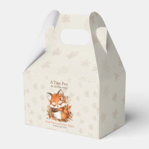 Ballotins Cosy Renard d'automne Baby shower Cosy Woodland Pa