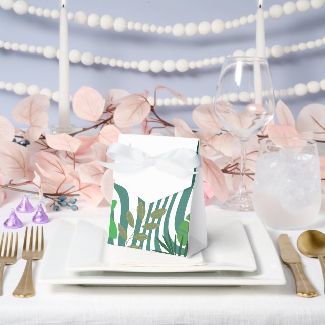 Ballotins Couleur Ballotin durable Vert Feuilles Nature (Mariage)