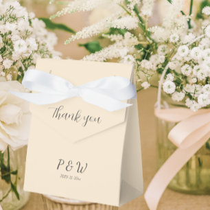 Ballotins Couleur de Champagne Mariage Monogramme personnali